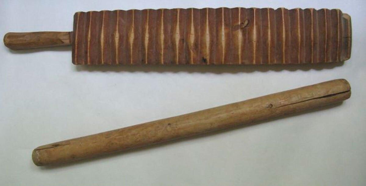 Рубель  паре со скалкой