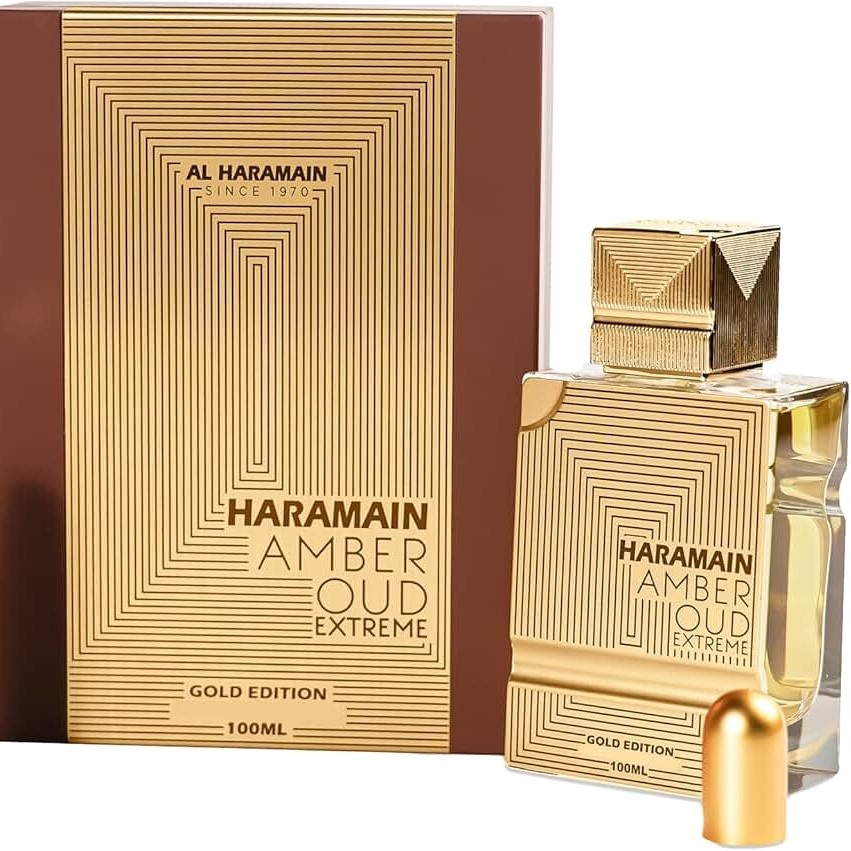 Al Haramain Amber Oud Gold — тёплая композиция с ванилью и древесиной.