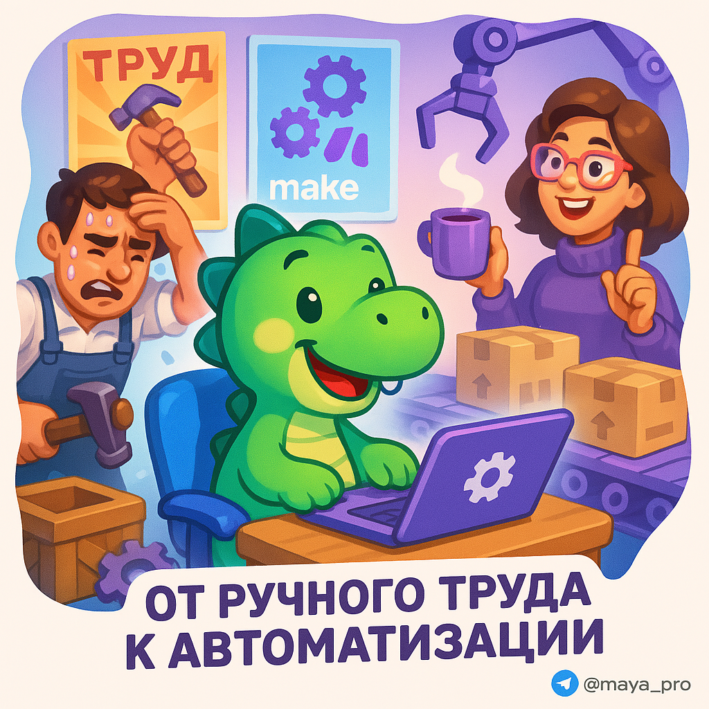    Интеграция Make.com с системами управления производительностью: от ручного труда к автоматизации без слез Артур Хорошев
