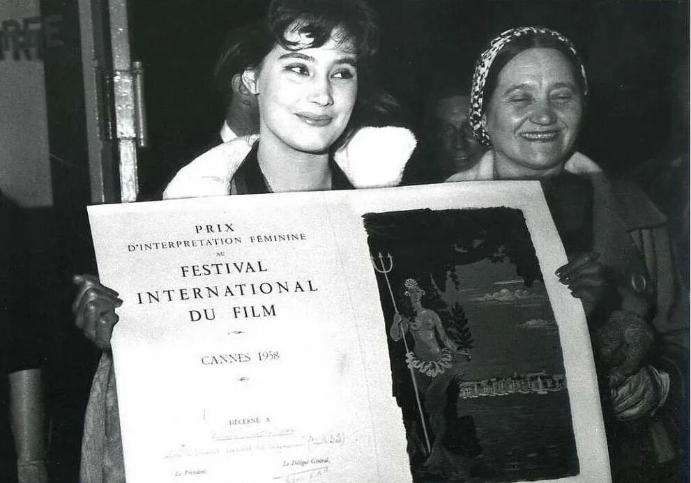 Татьяна Самойлова на Каннском фестивале