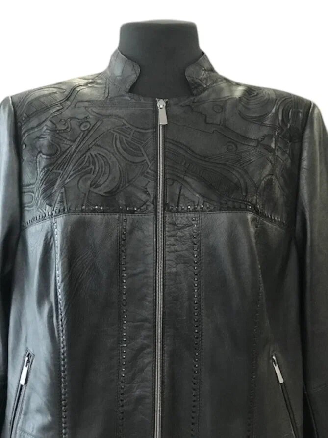 Переделка кожаной куртки. Ателье Ирины Берзиной.