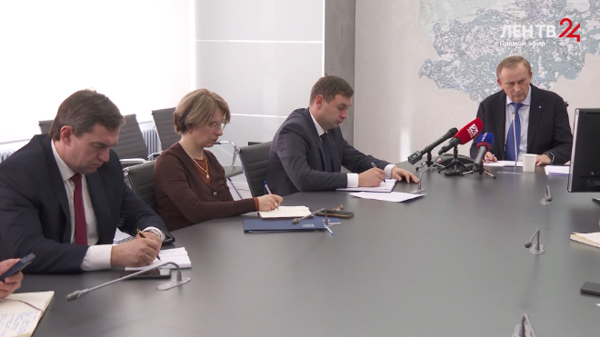 Фото: Скриншот прямой трансляции ЛенТВ24