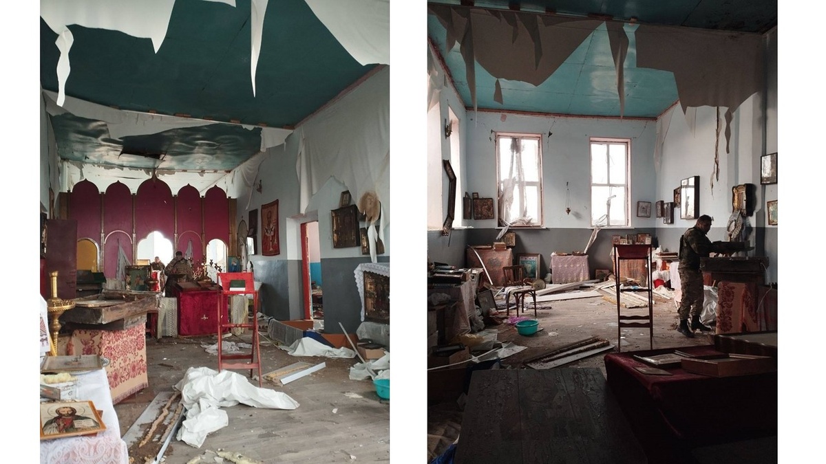    Получив благословение, святыни вывозят и курские волонтёры