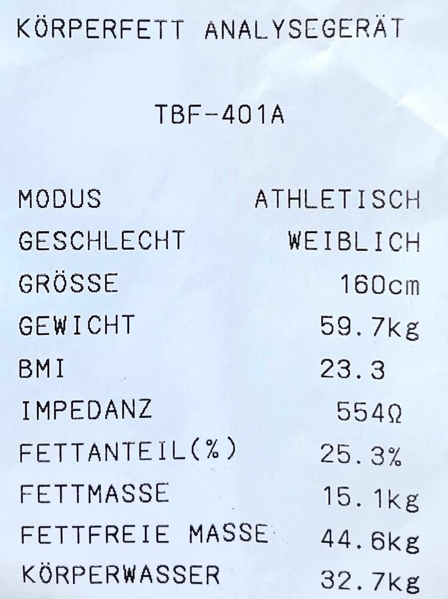 Отчет по составу тела пациентки Елена М., 47 лет