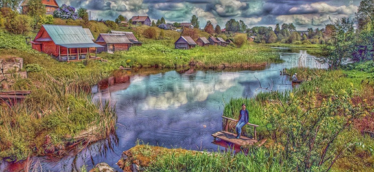 деревня Ясное