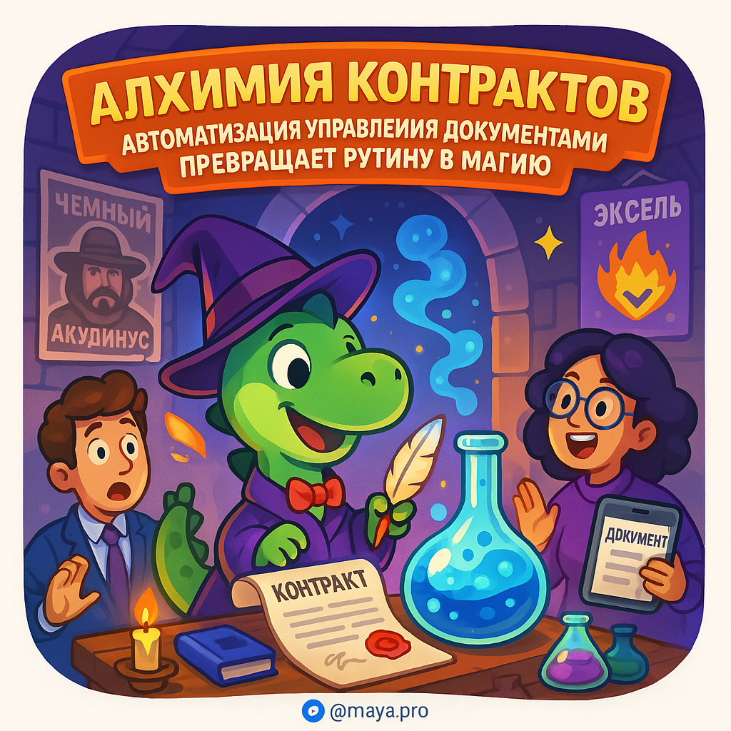    Алхимия контрактов: как автоматизация управления документами превращает рутину в магию Артур Хорошев