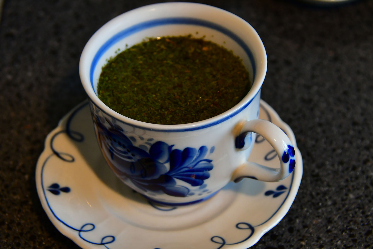 Завариваем мяту