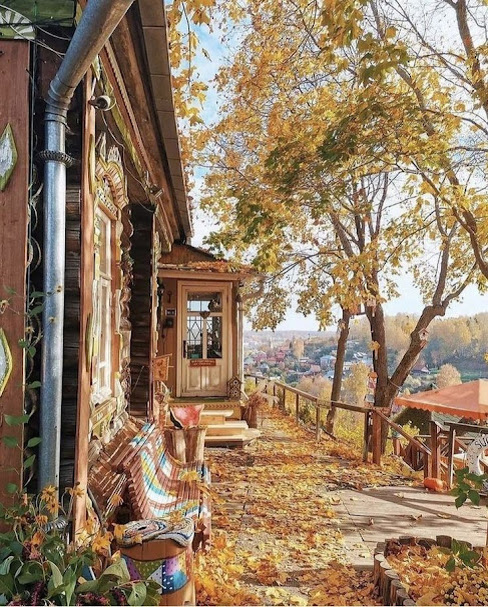 г. Плёс. © Pinterest