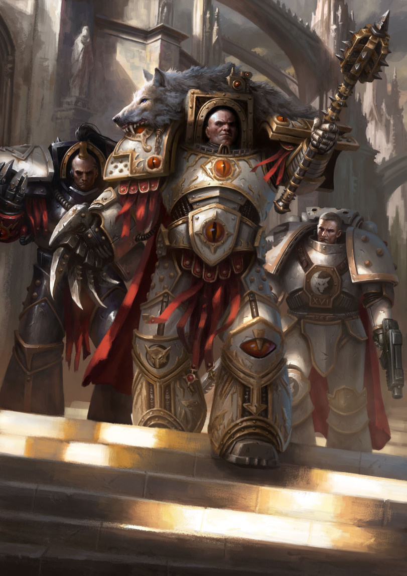 Хорус – примарх, Воитель, командир Легиона Лунных Волков