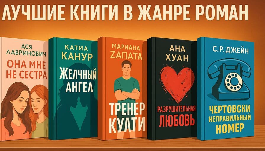 Топ книг в жанре современного любовного романа 
