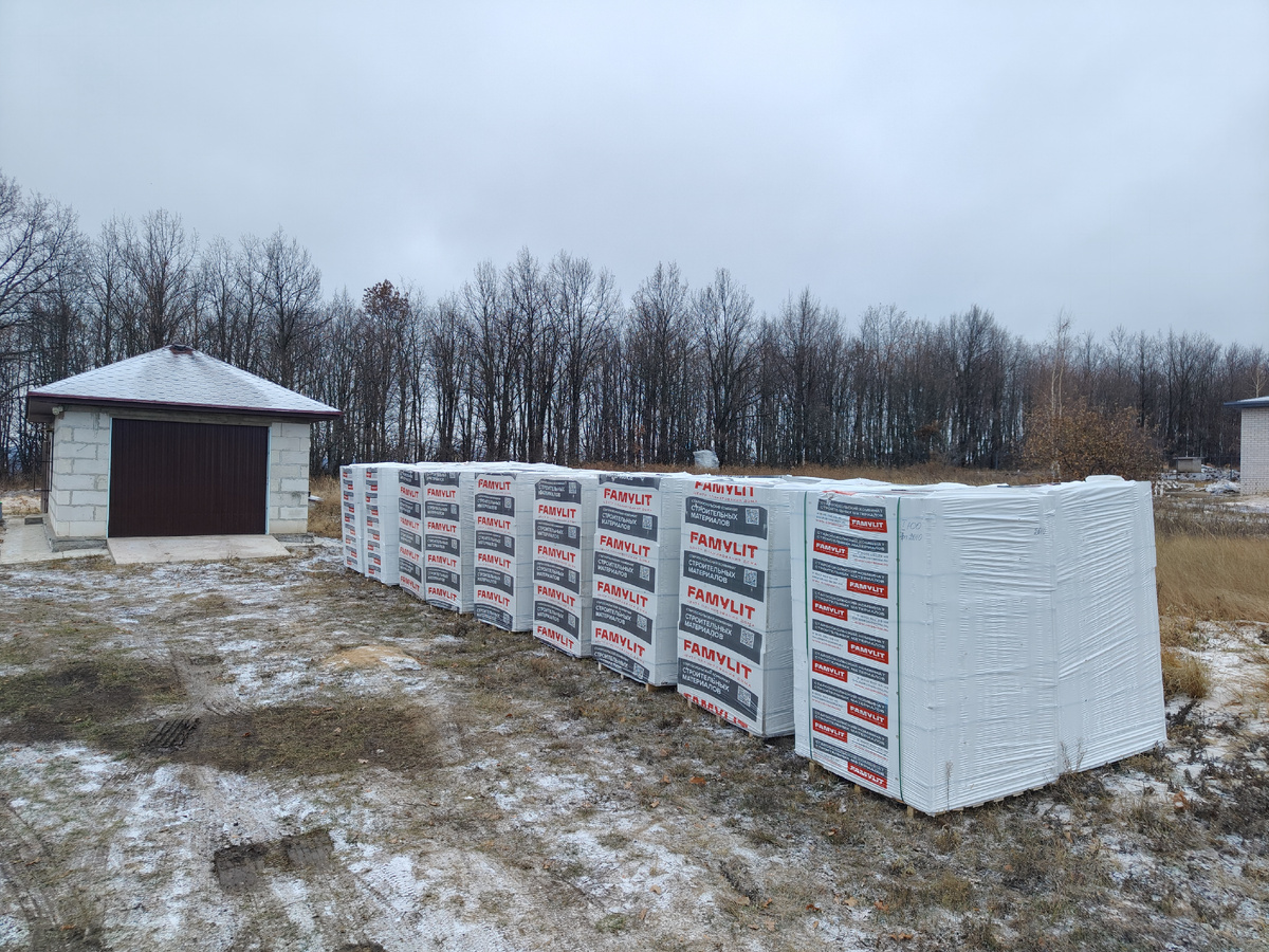 Блоки на стены и перегородки