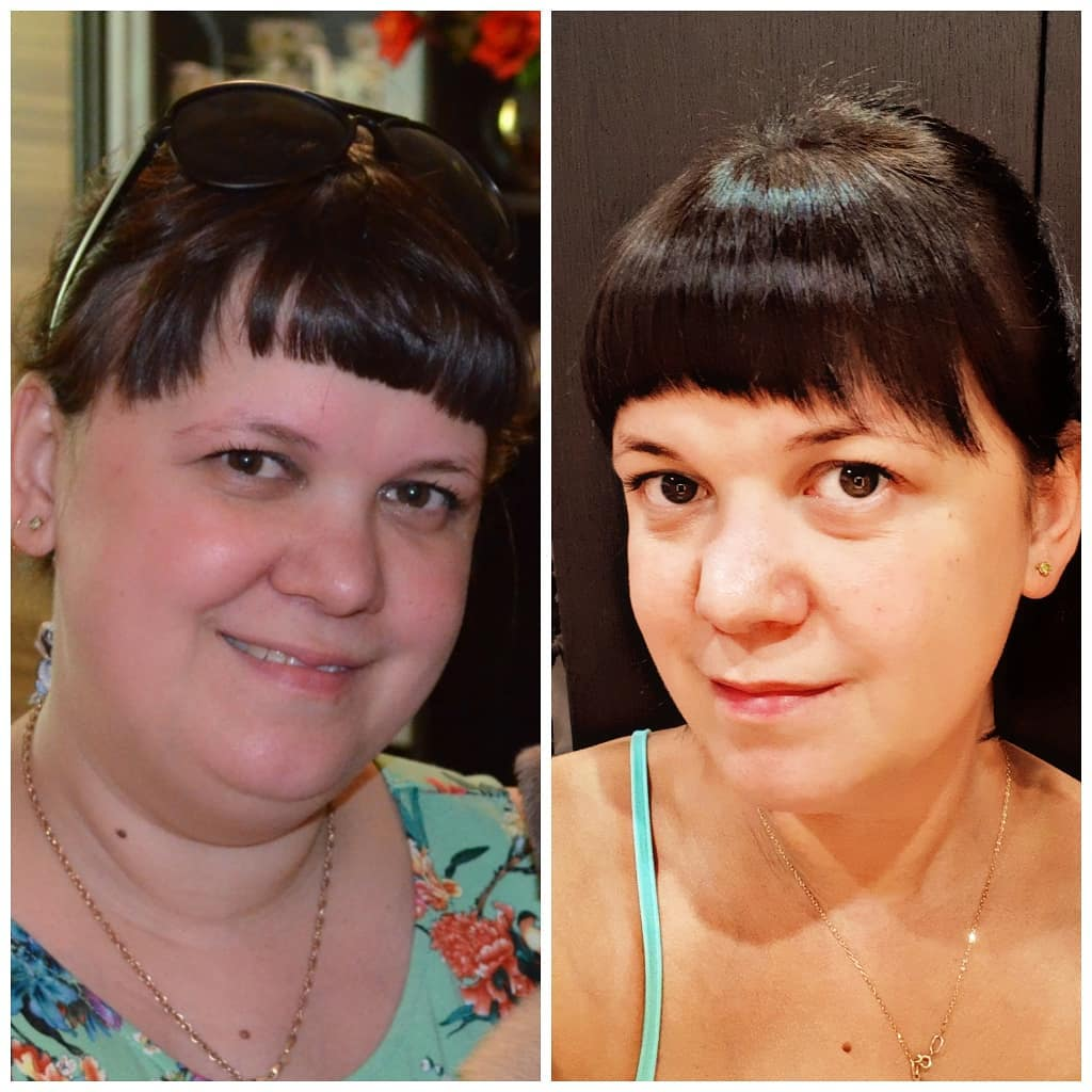 Результат одной из моих клиенток