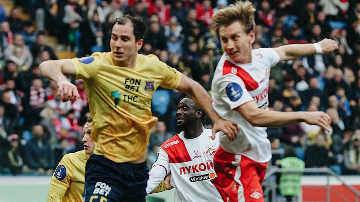    "Спартак" разгромил "Ростов" со счетом 3:0 6 апреля 2025 года. Фото: пресс-служба ФК "Спартак" (Москва)