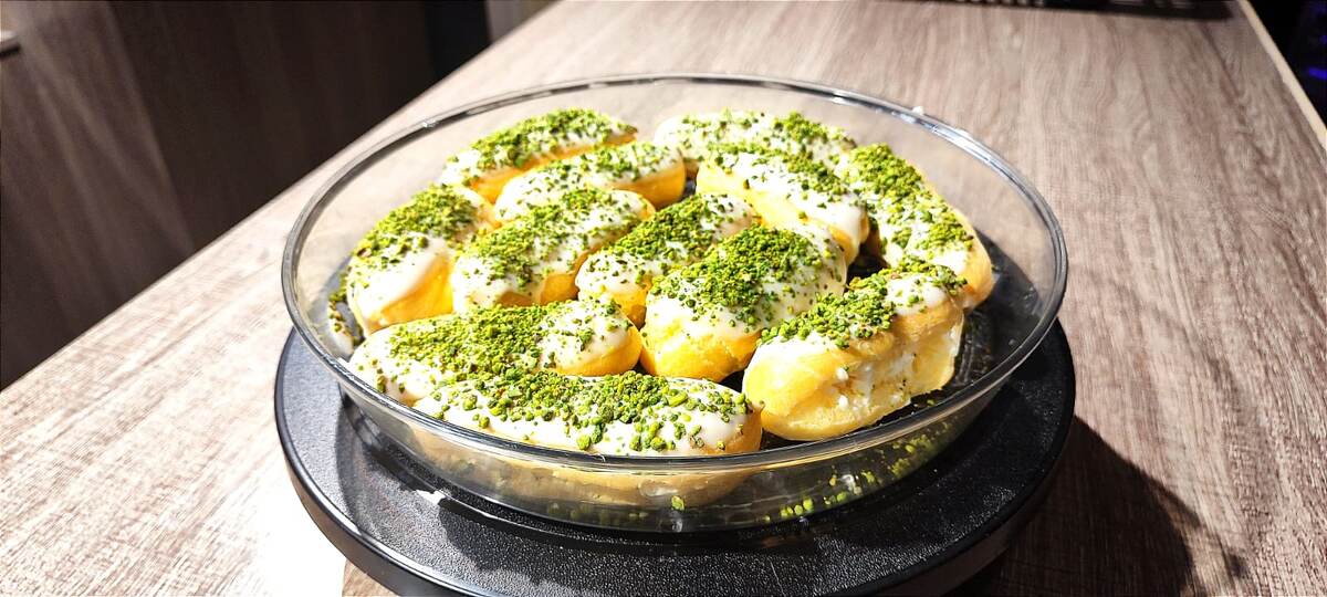 Готовые эклерчики (фото из личного архива)