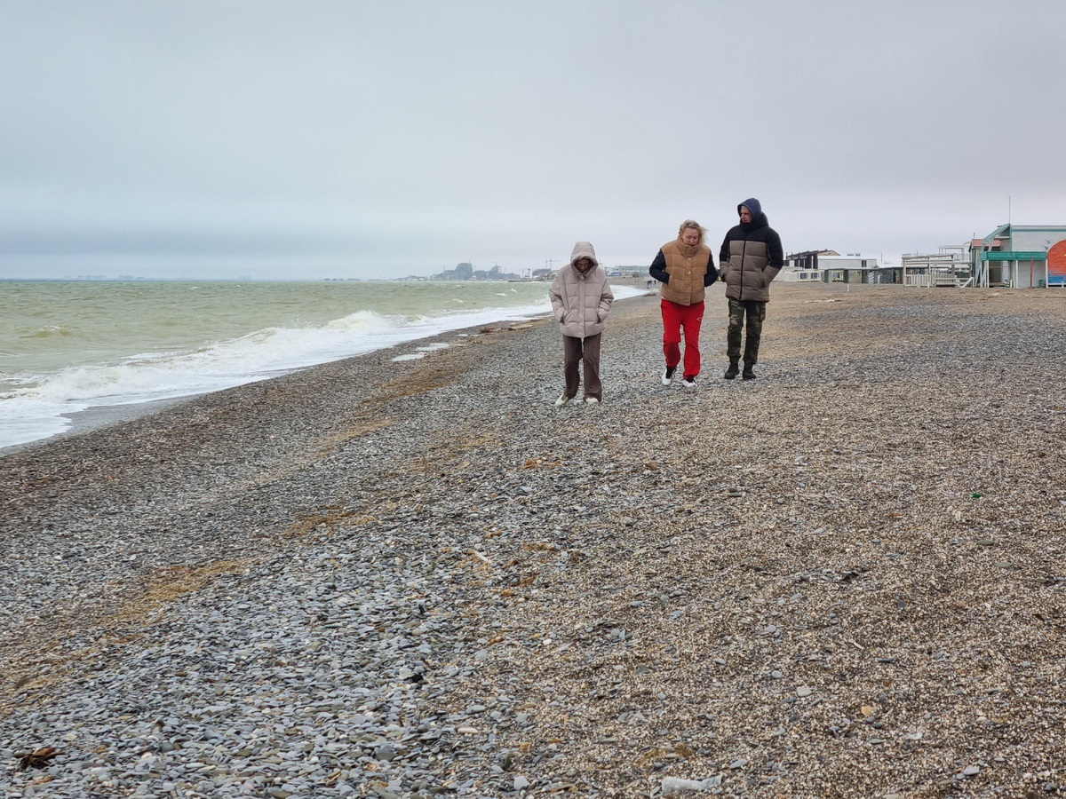 Широкий пляж до 40 метров