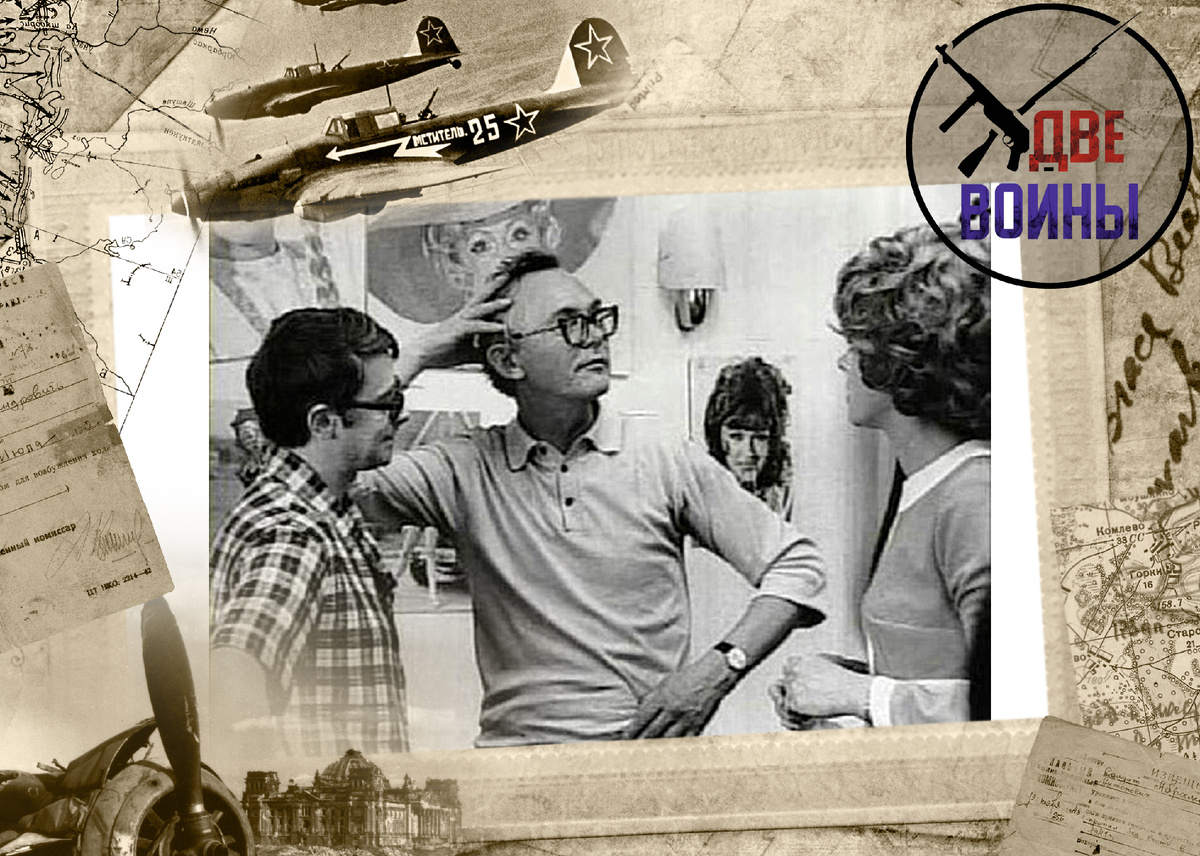 На съемках «Иван Васильевич меняет профессию». Фото в открытом доступе.