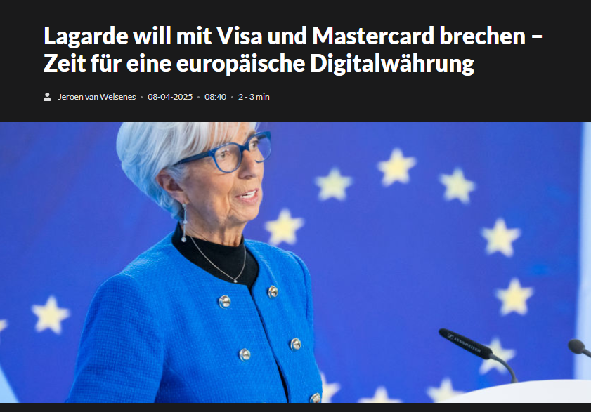 Шеф ЕЦБ открыла для себя изоляцию...