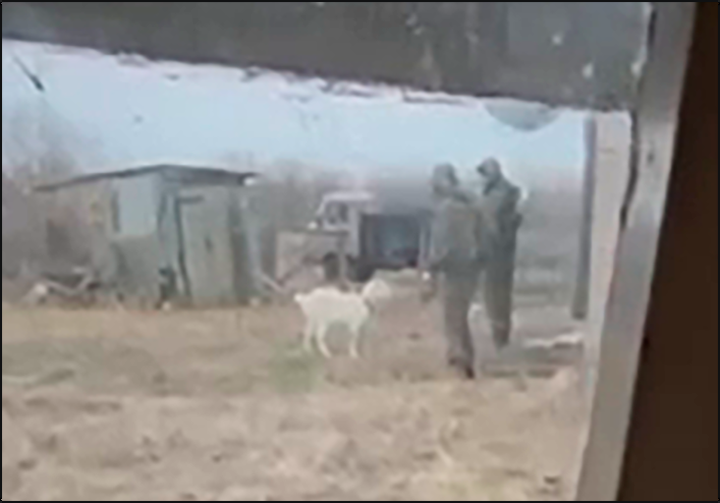 Скриншот видео из ТГ-канала Курск события