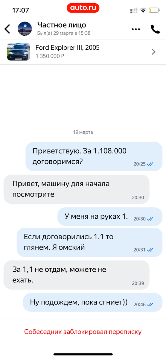 Такие обидчивые владельцы Форд
