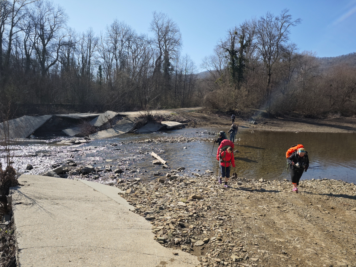 Брод реки Безепс