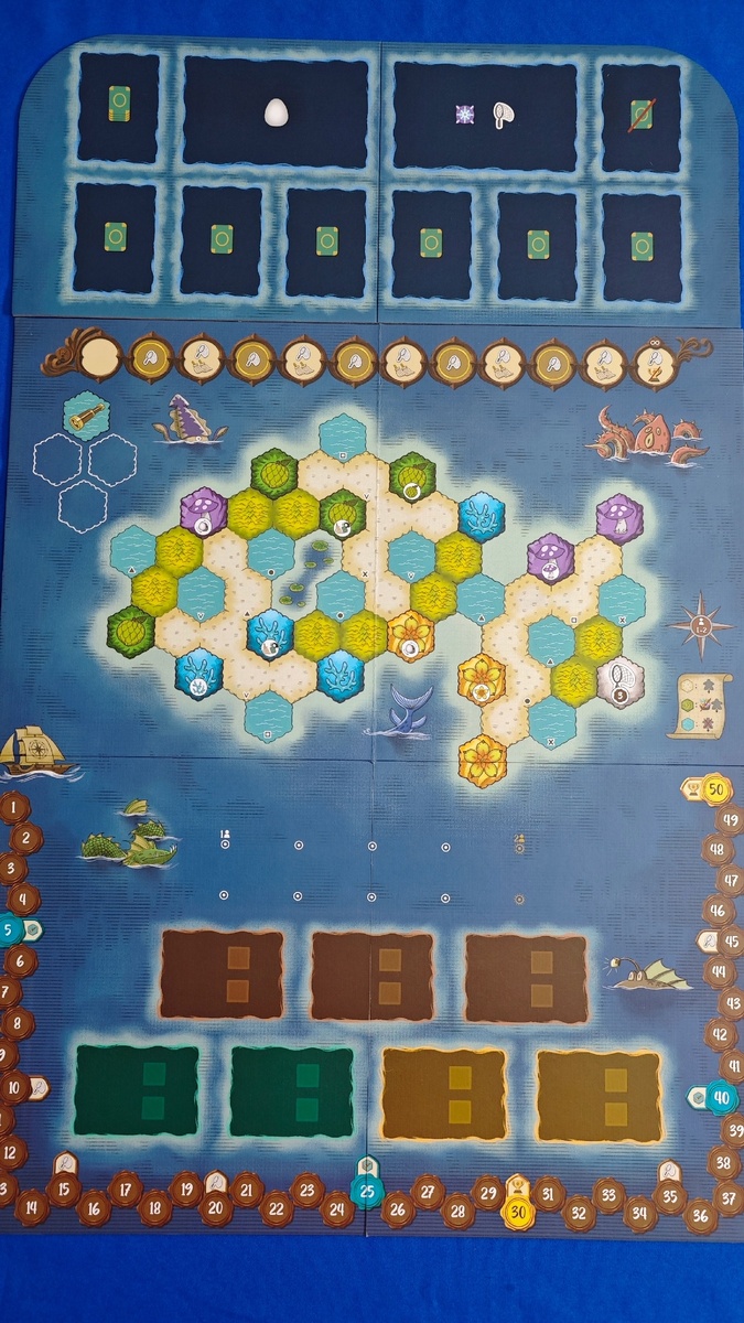 Загадочные существа - игровое поле