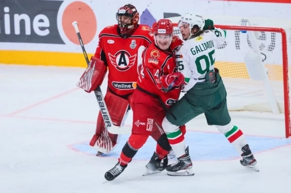    Хоккейный клуб «Автомобилист» вылетел из плей-офф
