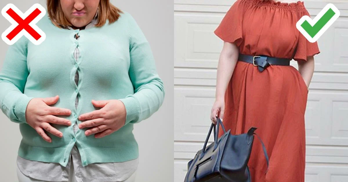 с помощью одежды