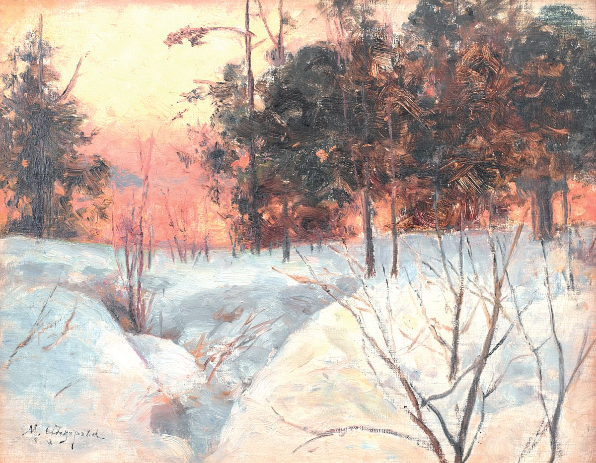 Зимний закат