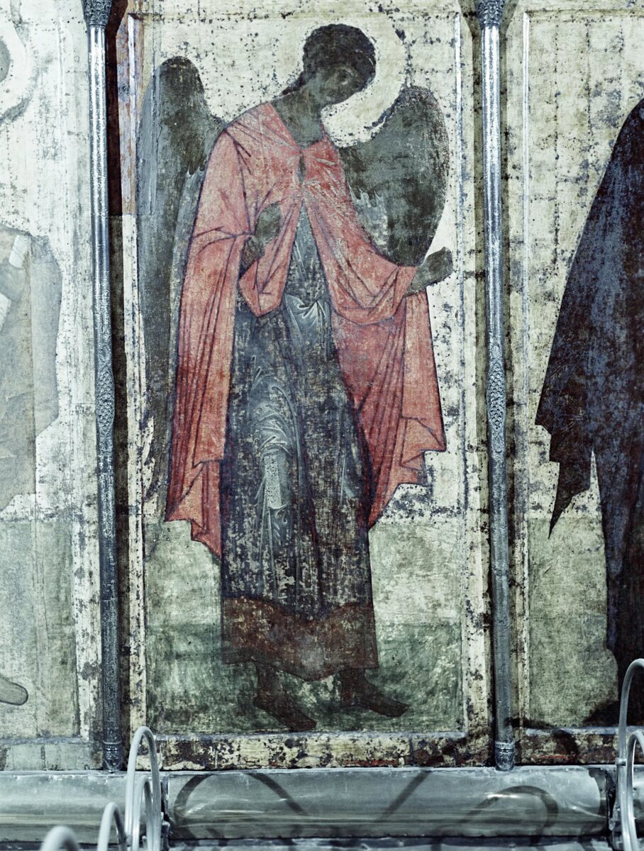 Икона Андрея Рублева "Архангел Гавриил"