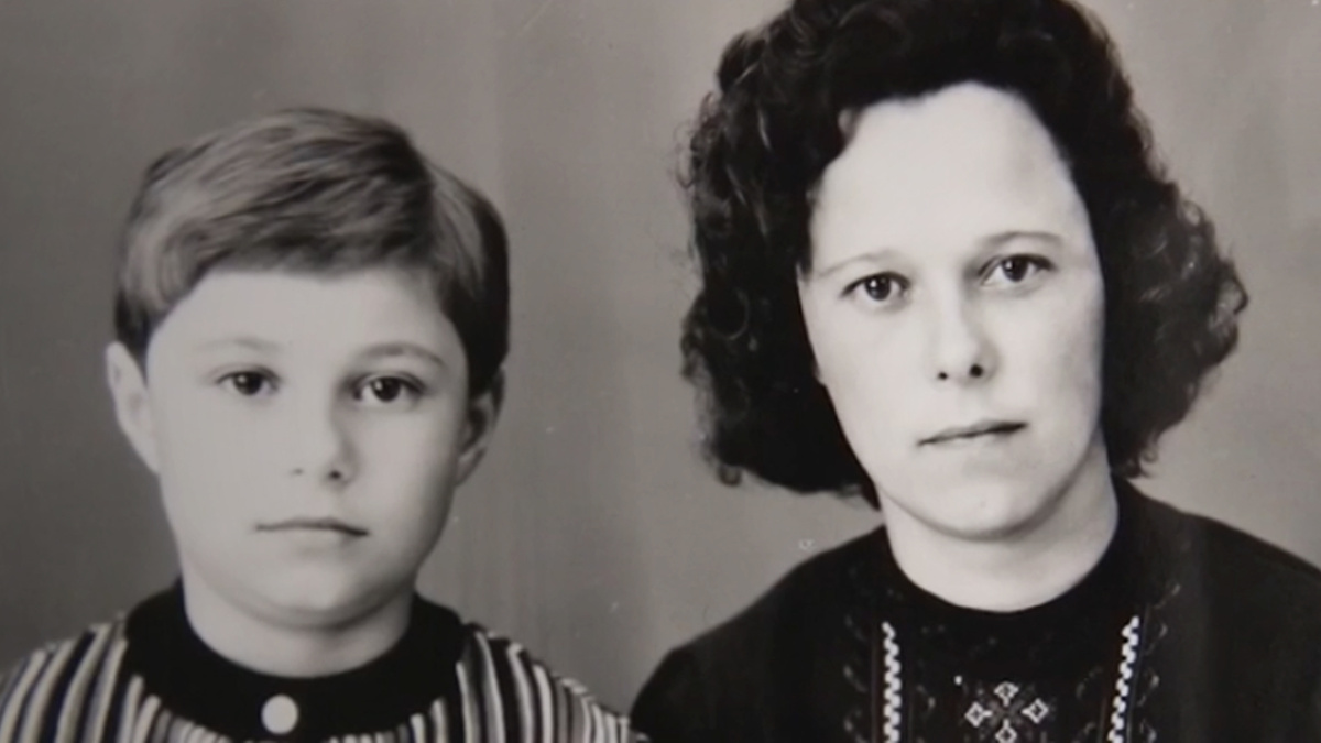 Маленькая Надя с мамой Татьяной