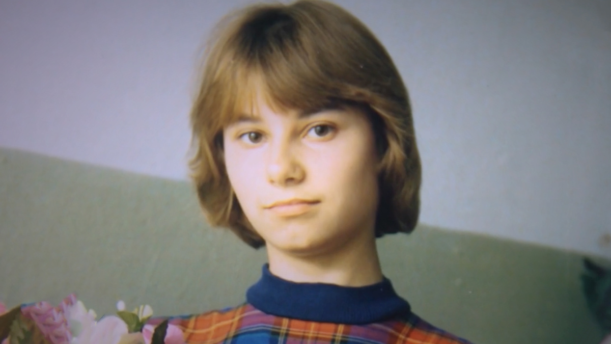 Надя в школьном возрасте