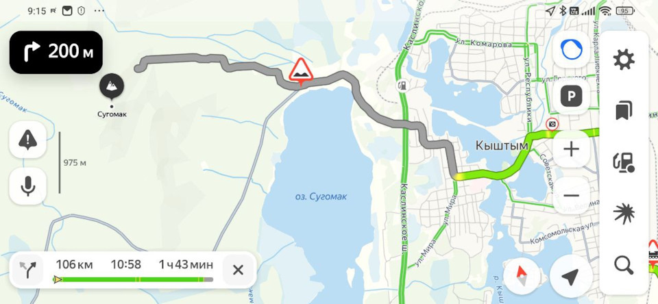 Расстояние не большое около 110 км, добрался за 1,5 часа (на целый час быстрее бусика)