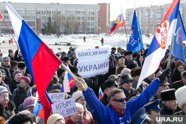 Россия и Украина вновь станут братскими народами в случае общей большой угрозы
Фото: Илья Московец © URA.RU