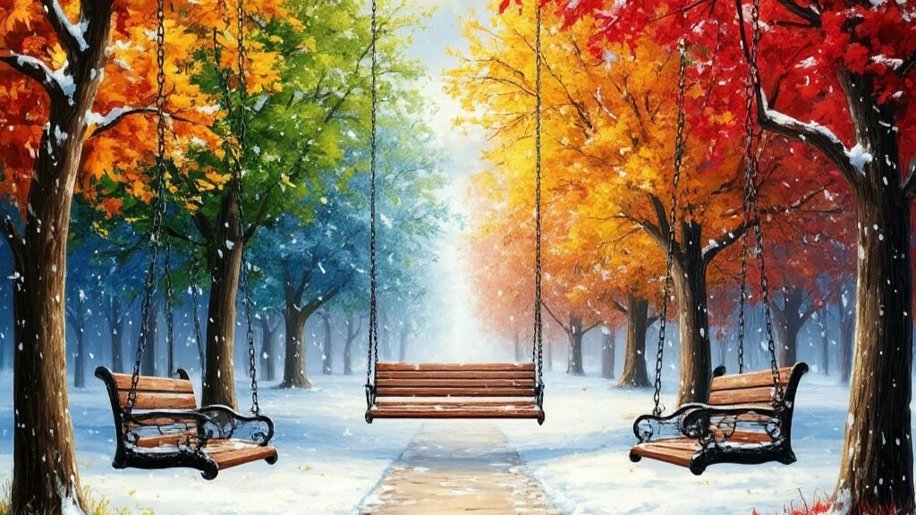 Природные качели