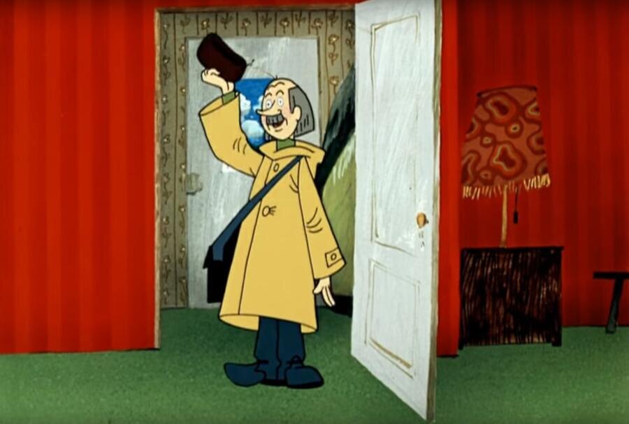    Игорь Иванович Печкин Кадр из мультфильма «Трое из Простоквашино», студия «Союзмультфильм» 1978 г.