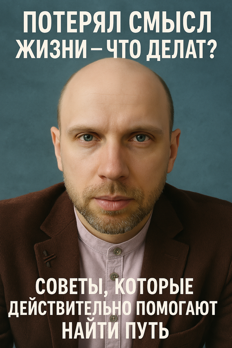 Потерял смысл жизни что делать?