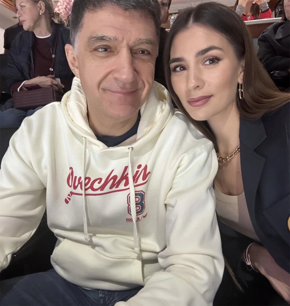    Анастасия Шубская со своим отцом. Фото: соцсети