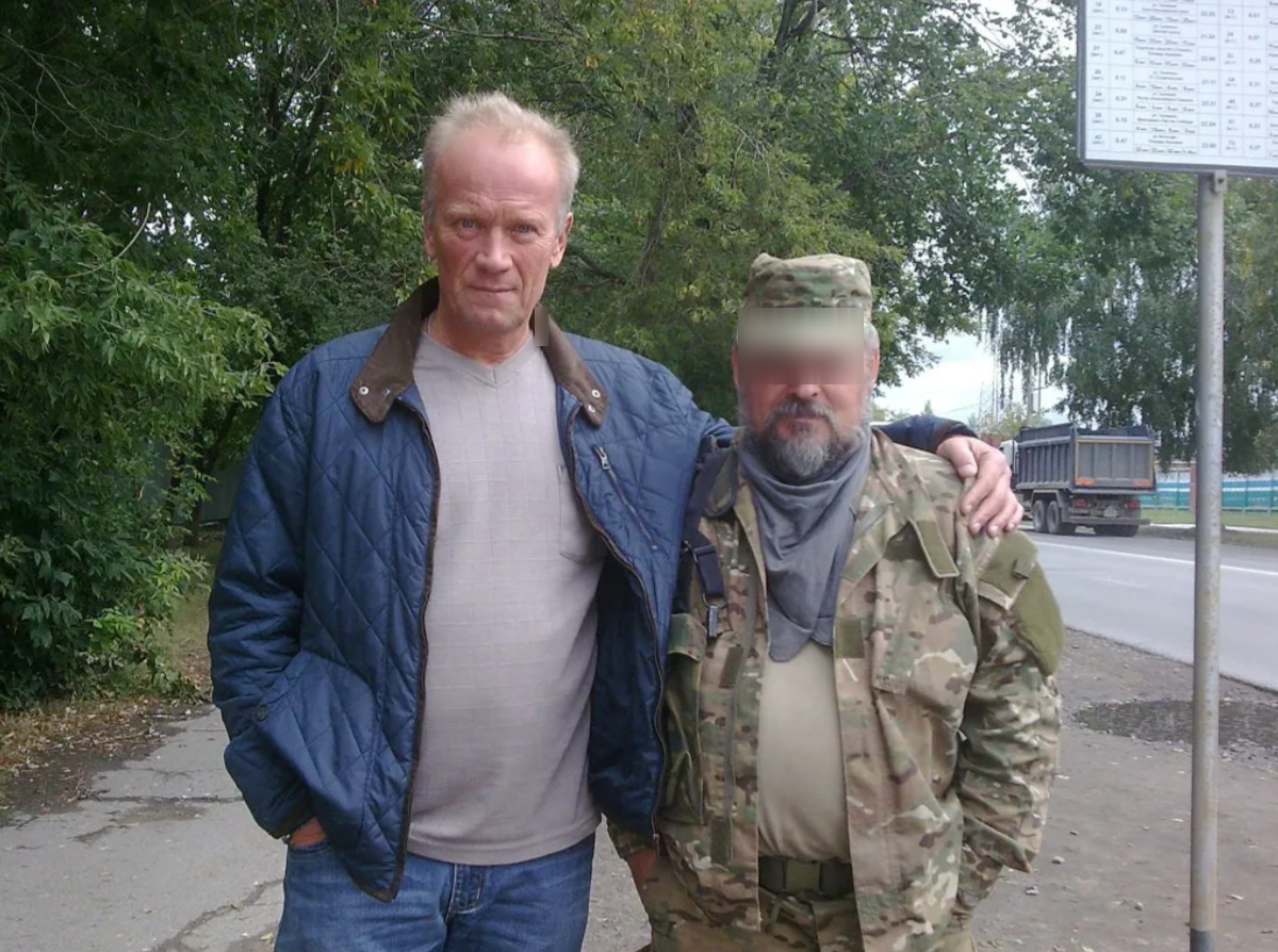 На фото с другом Вениамином. автором верхнего комментария). осень 2014 года.