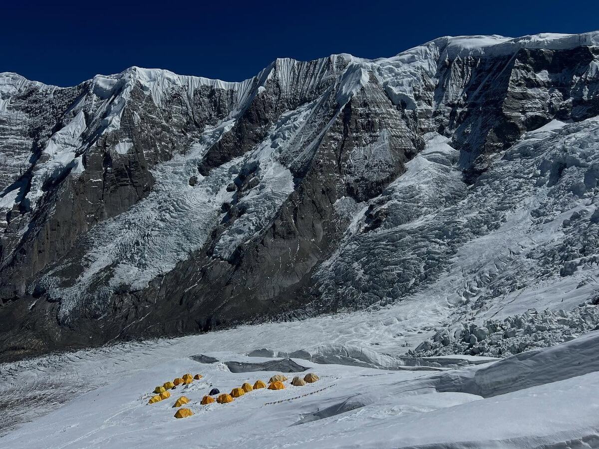 Лагерь-2 на Аннапурне. Фото: Roman Romancini