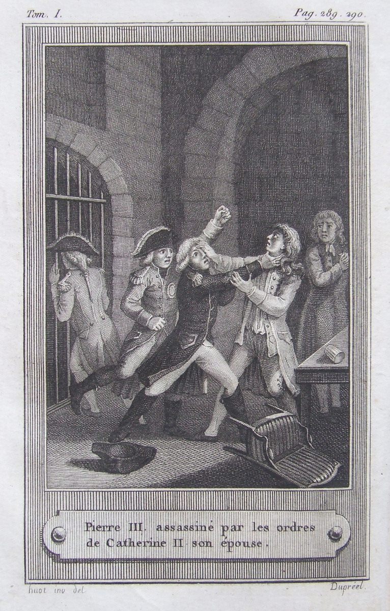 Титулярный лист истории Петра III 