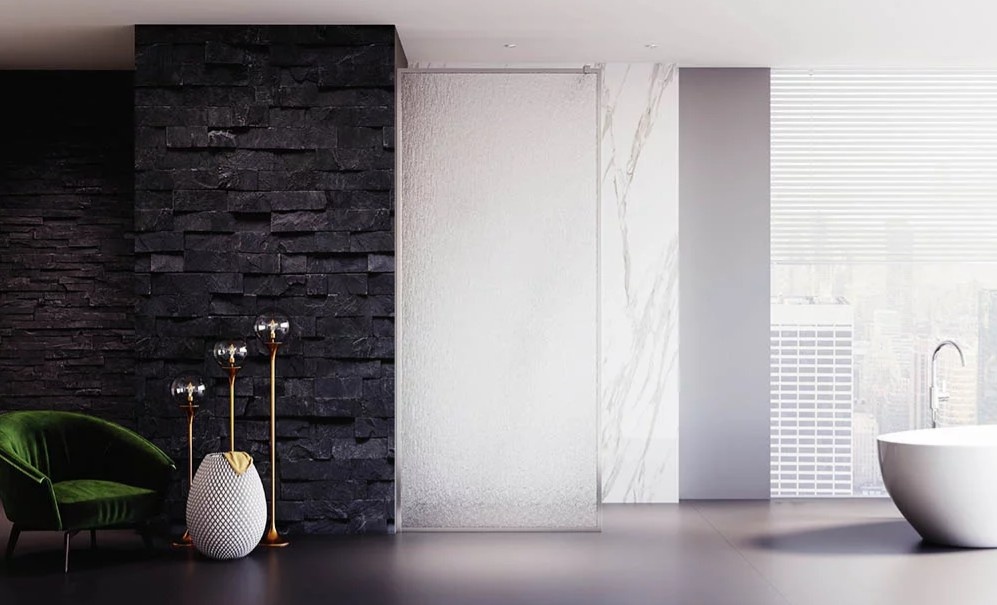 Душевое ограждение без поддона Veconi KR81R-120-06-C4, 120 см на сайте дождь-сантехника.рф