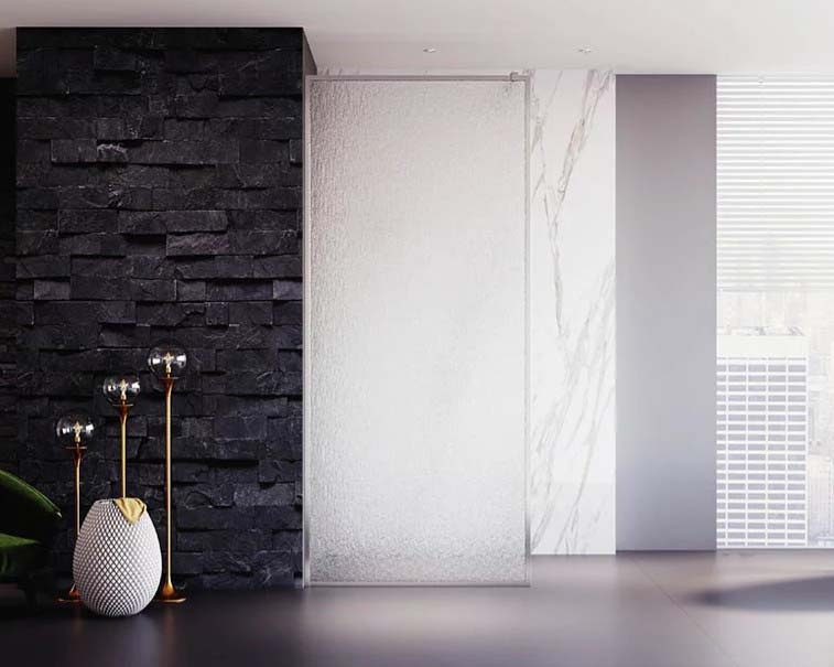 Душевое ограждение без поддона Veconi KR81R-120-06-C4, 120 см на сайте дождь-сантехника.рф