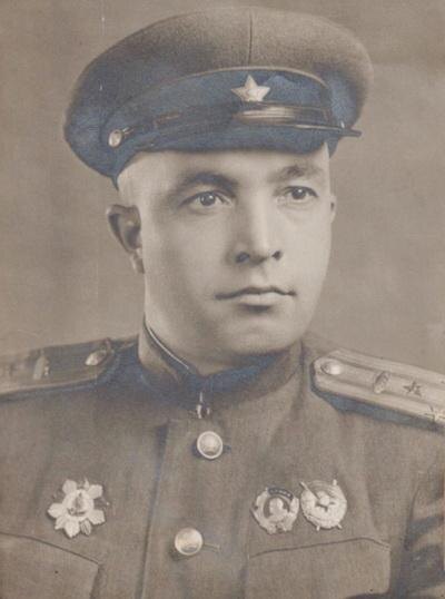 Полковник лукьянов Александр Николаевич (снимок 1945 года)
