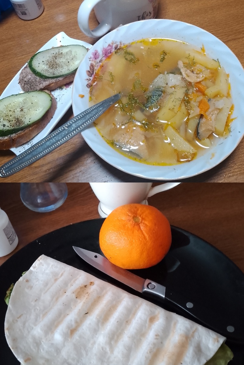 Ем я просто, вон на обед бутики с хумусом домашним