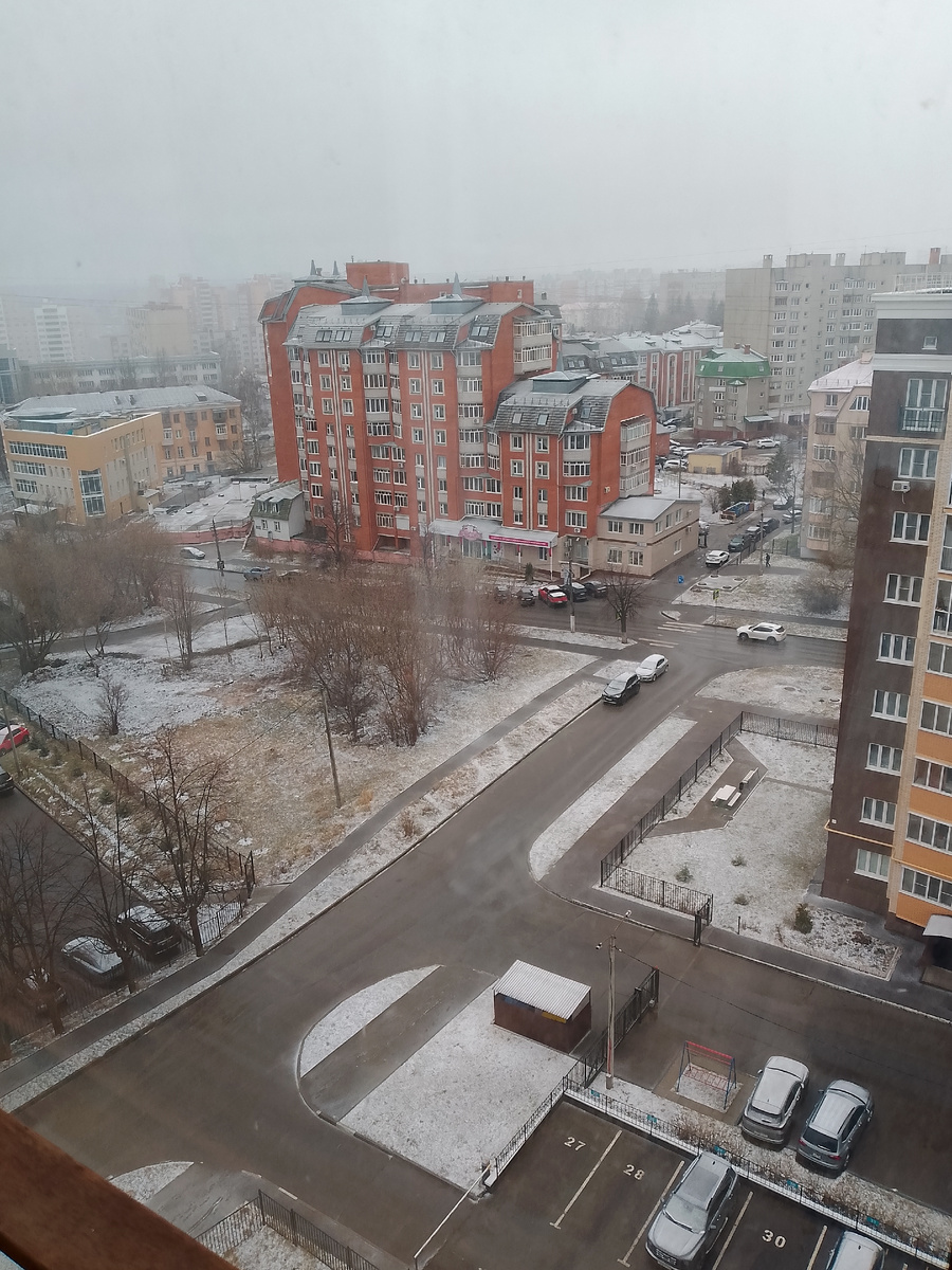 Вот так изменилась погода у нас