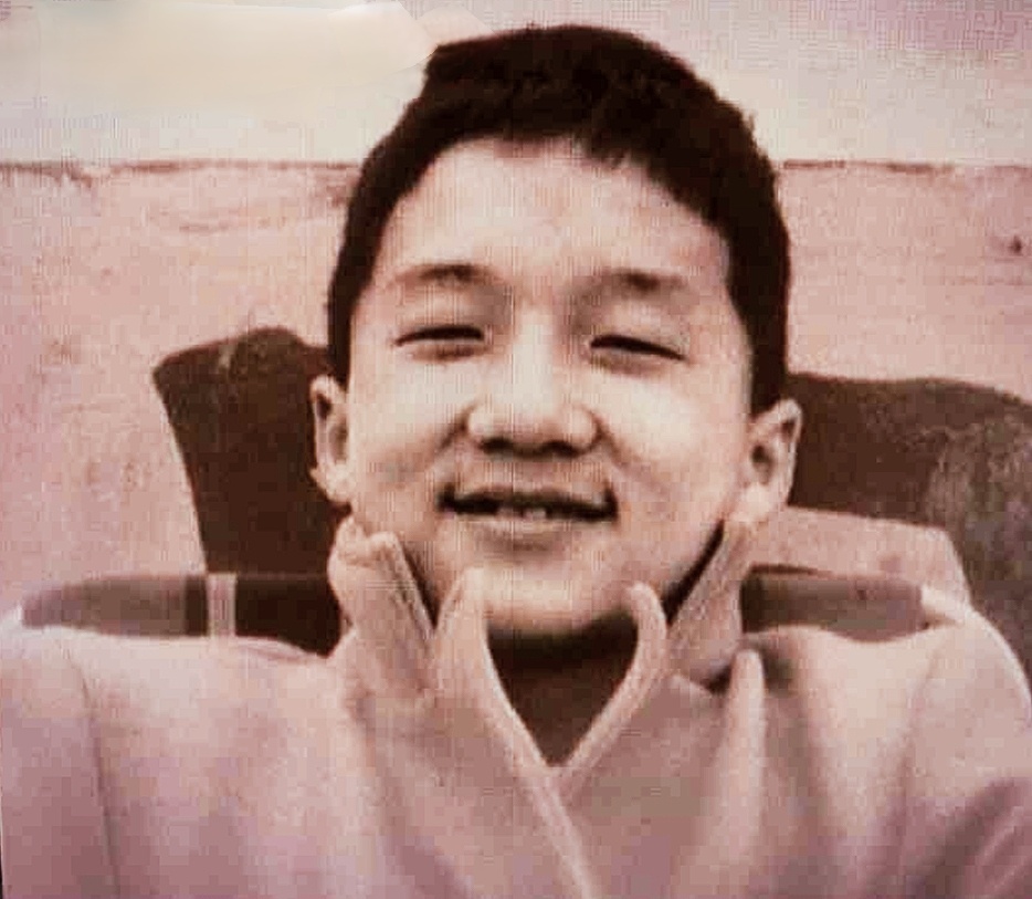 Джеки Чан в подростковом возрасте.