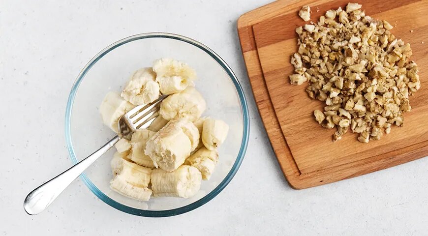   Банановый кекс на кефире (gastronom.ru)