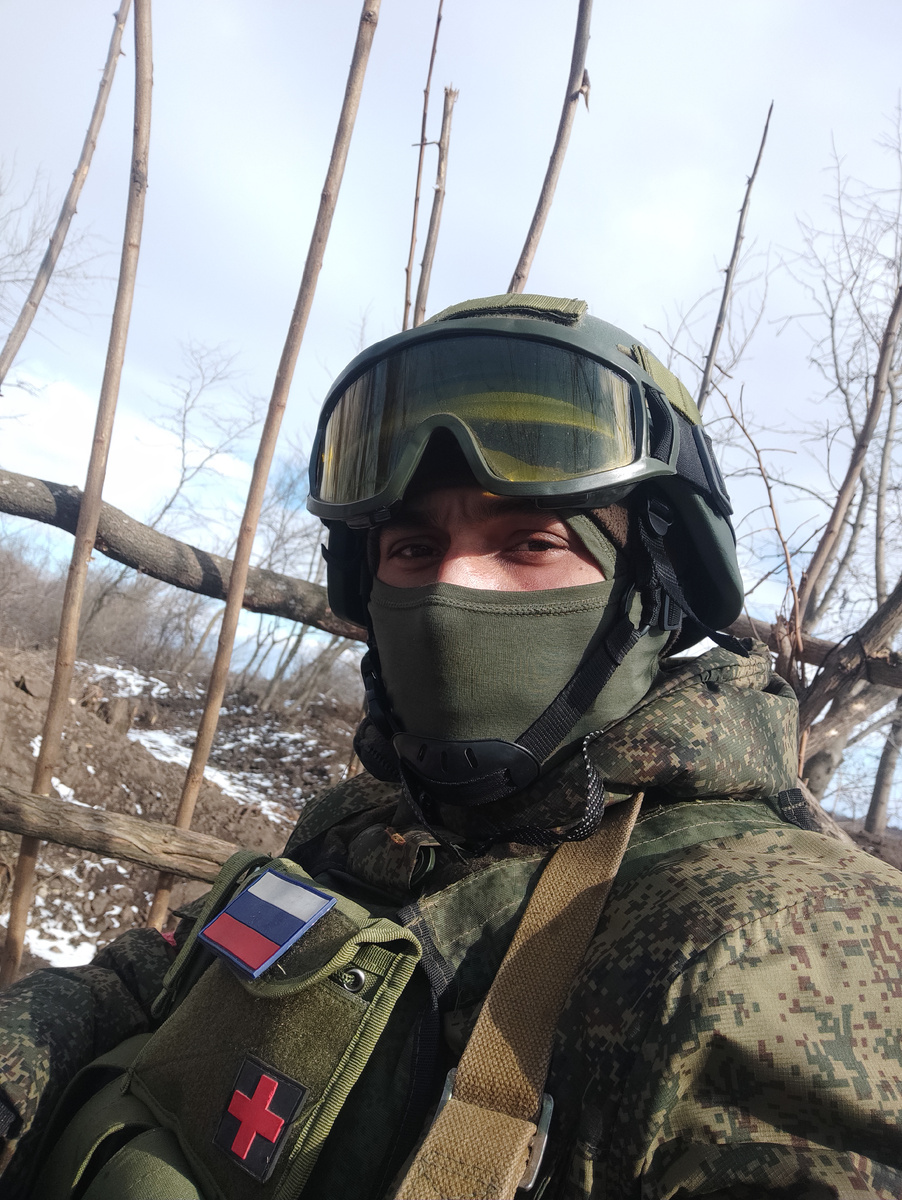 Фото сделано в зоне специальной военной операции