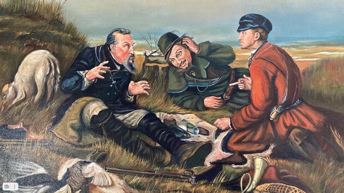 Охотники на привале