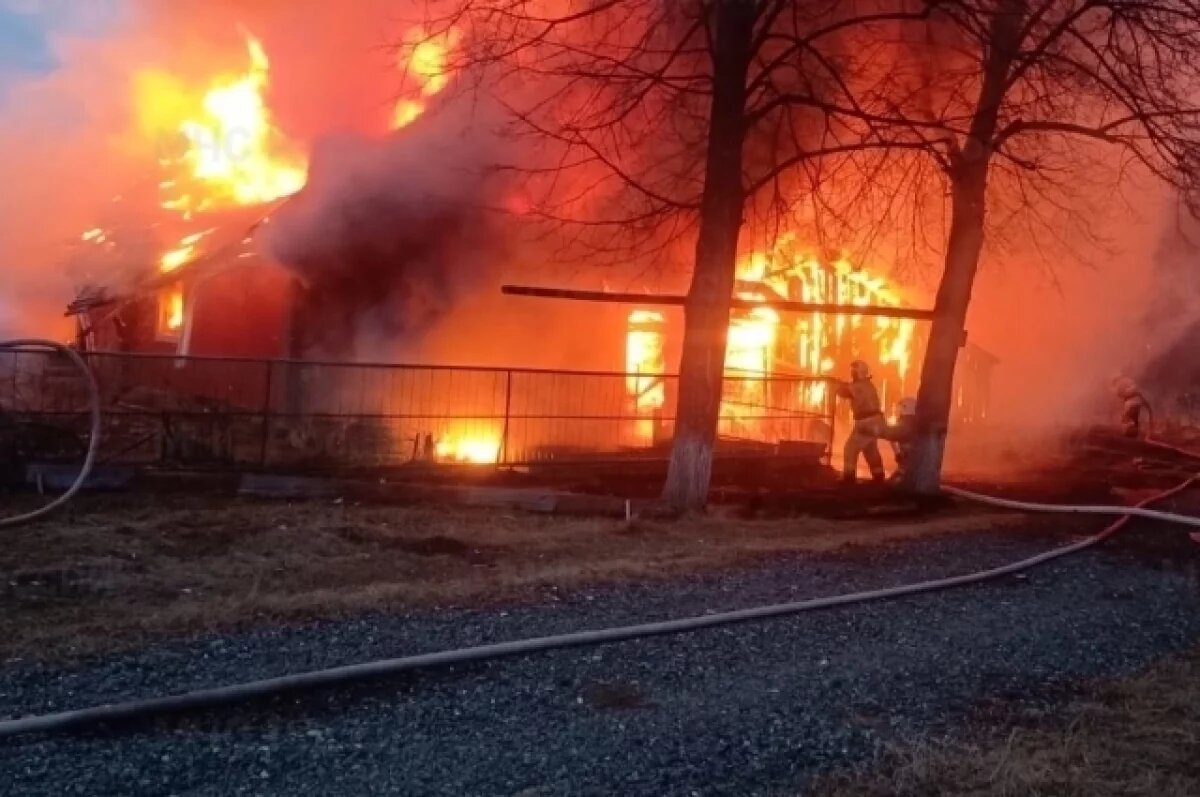    22 пожара потушили за сутки в Свердловской области